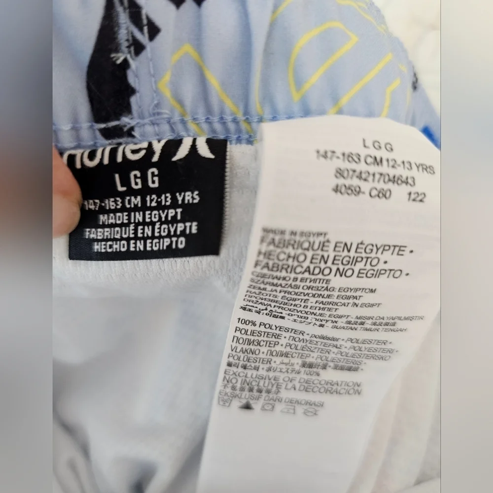Hurley light blue